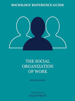 cover image of The Social Organization of Work